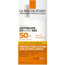 La Roche Posay Anthelios Uvmune 400 Spf 50+ Invisible Fluid 50 ml