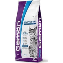 Gemon Sterilised Ton Balıklı Somonlu Kısır Yetişkin Kedi Maması 7 kg