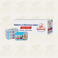 Ovalette Şeker Hamuru 1 kg Mavi