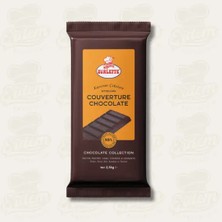 Ovalette %55 Bitter Blok Kuvertür Çikolata - 2.5 kg