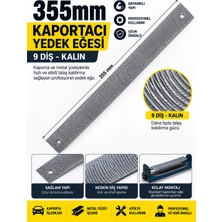 Nttools NT8001Y09 Kalın 9 Diş Yedek Eğe | Profesyonel Yedek Eğe Ucu