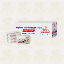 Ovalette Şeker Hamuru 1 kg Beyaz
