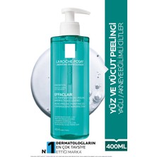 La Roche Posay Effaclar Yağlı ve Akneye Eğilimli Ciltler Için Yüz ve Vücut Peelingi 400 ml
