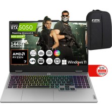 Lenovo Loq 15AHP10 Ryzen 7 250 RTX5050 24GB Ram 1tb SSD 15.6" Fhd IPS 144Hz W11 83JG00BMTR Taşınabilir Bilgisayar
