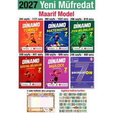 Tonguç Akademi 7. Sınıf 2027 Dinamo Set Türkçe Matematik Fen Ingilizce Sosyal Paragrafon Soru Bankası Maarif Model