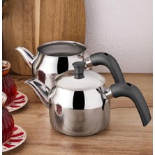 btpeak Çetcook Elit Siyah Bakalit Kulp Küçük Boy Çaydanlık