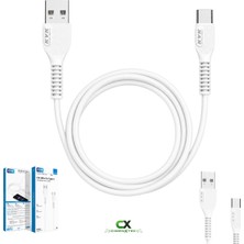 KVK Teknik Servis Usb-A – USB Type-C 3.1A 1 Metre Şarj ve Veri Kablosu