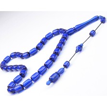 Burhan Sağlam Kapsül Kesim 12X8 mm Ateş Kehribar Sistem  Püsküllü Tesbih