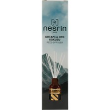 Nesrin NESRİN Mango 50 ml Çubuklu Oda ve Oto Kokusu – Reed Diffuser, Kalıcı Ortam Kokusu