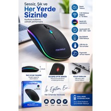 Zenviaa Sessiz Tıklama 800 1200 1600 Dpı Ayarlanabilir Mouse ZNV20245