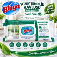 Bingo Bıngo Yuzey Temızleme Havlusu 96 Lı Ferah Evım 3 Lü Set