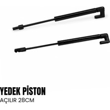Shuivan Pistonlu Karavan Camı Için 28CM Açılır Cam Pistonu - Ikili Set