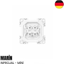 İnprojal Inprojal Marin Ikili Anahtar Komütatör - Mini (Tekne, Yat, Karavan)