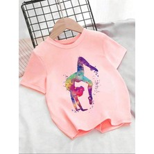 Genosha Dans Dtf Baskılı Çocuk Tshirt Tişört 100% Pamuk