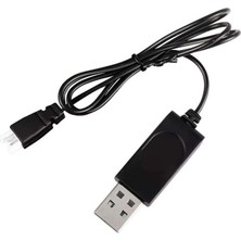 Bin1çeşit Sertec 3.7V Li-Ion 51005-2P Soket Drone Bataryası USB Şarj Kablosu