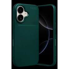 Bin1çeşit iPhone 17 Auto Focus Karbon Kapak - Koyu Yeşil