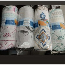 Bin1çeşit Lastikli Çarşaf 2 Yastık Kılıfı - Çiçekli Model - Karışık Desen