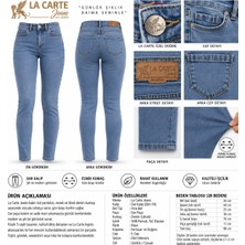 LA CARTE En Boy Likralı Dar Paça 30-38