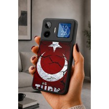 Aksel Kılıf General Mobile Gm 26 Pro Uyumlu Baskılı, Mat Siyah,yumuşak Silikon, Koruyucu,şok Emici Kapak,kılıf