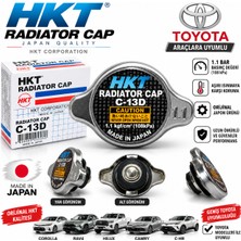 EP Garaj Otomotiv Toyota Araçlara Uyumlu Orjinal Hkt Marka Radyatör Kapağı 1996-2023 Model Uyumlu