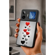 Aksel Kılıf General Mobile Gm 26 Pro Uyumlu Baskılı, Mat Siyah,yumuşak Silikon, Koruyucu,şok Emici Kapak,kılıf