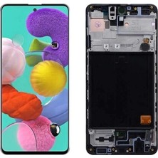 Bin1çeşit Samsung M51 Çıtalı SM-M515F Dokunmatik Ekran OLED