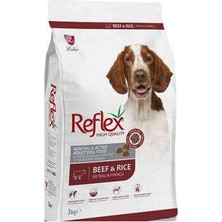 Bin1çeşit High Energy Biftekli ve Pirinçli Yetişkin Köpek Maması 3 kg