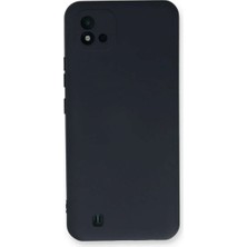Bin1çeşit Realme C11 2021 Kılıf Nano Içi Kadife Silikon - Lacivert