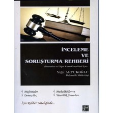 Gazi Kitabevi Inceleme ve Soruşturma Rehberi - Yiğit Artukoğlu