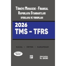 Gazi Kitabevi Türkiye Muhasebe - Finansal Raporlama Standartları Uygulama ve Yorumları (Tms - Tfrs) - Aydın Karapınar - Hasan Kaval - Remzi Örten