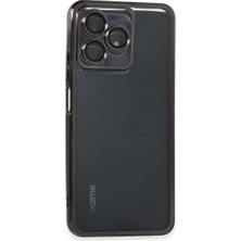 Bin1çeşit Realme C53 Kılıf Razer Lensli Silikon - Siyah