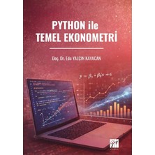 Gazi Kitabevi Python ile Temel Ekonometri