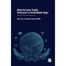 Gazi Kitabevi Dijital Kurumlar Yenilik, Performans ve Sürdürülebilir Değer