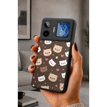 Aksel Kılıf General Mobile Gm 26 Pro Uyumlu Baskılı, Mat Siyah,yumuşak Silikon, Koruyucu,şok Emici Kapak,kılıf
