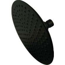 K136A0MB Victorian Duş Başlığı, Mat Siyah, 7,75 x 7,75 x 3,25