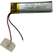 Bin1çeşit Sertec 401030 3.7V 100 Mah Li-Polymer Pil (DEVRELI/1.5A)