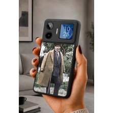 Aksel Kılıf General Mobile Gm 26 Pro Uyumlu Baskılı, Mat Siyah,yumuşak Silikon, Koruyucu,şok Emici Kapak,kılıf