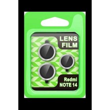 Bin1çeşit Note 14 5g Raze Metal Kamera Lens - Gümüş