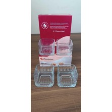 Elysia Kare 6'lı Çerezlik Tatlı Sunum Kase 869656589622AYBABASTORE