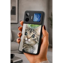 Aksel Kılıf General Mobile Gm 26 Pro Uyumlu Baskılı, Mat Siyah,yumuşak Silikon, Koruyucu,şok Emici Kapak,kılıf
