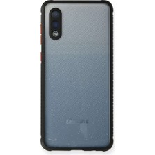 Bin1çeşit Galaxy A02 Kılıf Miami Şeffaf Silikon - Siyah