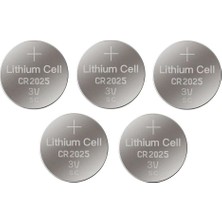 Bin1çeşit Yuma CR2032 Süper Lityum 3V 5’li Kart Düğme Pil