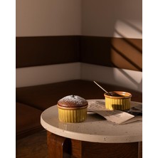 Kleby 2'li Sufle Kabı - Koyu Bej - 10 cm