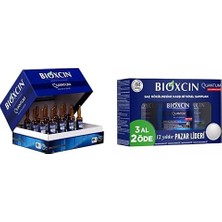 Bioxcin Quantum Bio-Activ Serum (15 x 6 Ml) Xbioxcin Quantum Bio-Activ 3 Al 2 Öde Kuru & Normal Saçlar Için Şampuan (3 x 300 Ml)