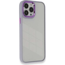 Bin1çeşit iPhone 14 Pro Kılıf Dora Kapak - Lila