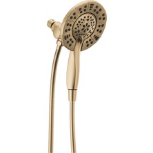Faucet 4-Spray IN2ITION Çift Duş Başlığı, El Spreyli, Hortumlu Altın Duş Başlığı, Duş Başlıkları ve El Duşları, El Duş Başlıkları, Şampanya Bronz 58499-CZ