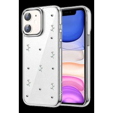 Bin1çeşit iPhone 12 Fiyonk Desenli Kapak - Desen 4