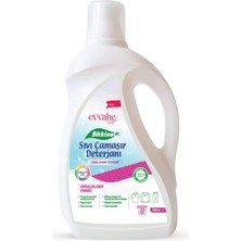 Bitkisel Sıvı Çamaşır Deterjanı, Renkli, 2 Litre