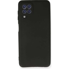 Bin1çeşit Galaxy A22 Kılıf First Silikon - Siyah