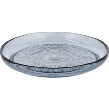 Bıtz Kusintha Cam Tabak Mavi Çap:25 cm